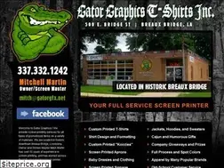 Sites similar to gatorgfxshirts.com