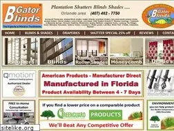 Sites similar to gatorplantationshutters.com
