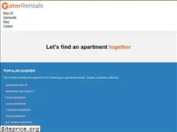 Sites similar to gatorrentals.com