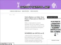 Sites similar to gatosygatitos.net
