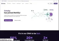 Sites similar to gatsbyjs.com