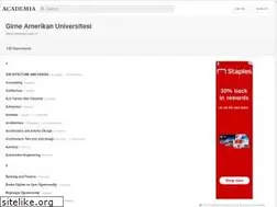 Sites similar to gau-tr.academia.edu