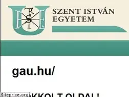 Sites similar to gau.hu