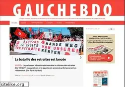 Sites similar to gauchebdo.ch