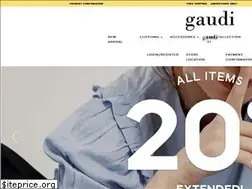 Sites similar to gaudi-clothing.com
