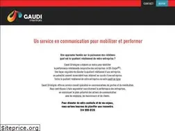 Sites similar to gaudistrategies.com