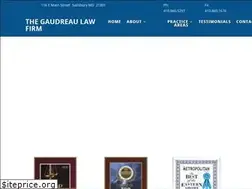 Sites similar to gaudreaulaw.net