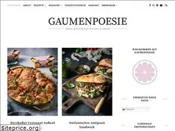 Sites similar to gaumenpoesie.com