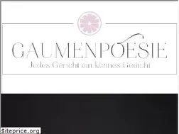 Sites similar to gaumenpoesie.de