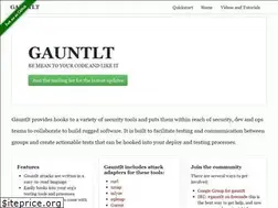 Sites similar to gauntlt.org