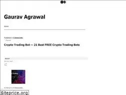 Sites similar to gaurav-agrawal.medium.com