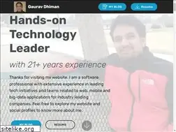Sites similar to gaurav-dhiman.com