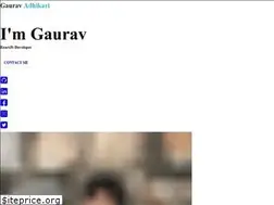 Sites similar to gauravadhikari.com