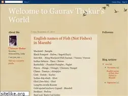 Sites similar to gauravarunthakur.blogspot.com