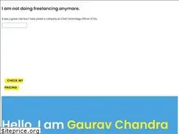 Sites similar to gauravchandra.com