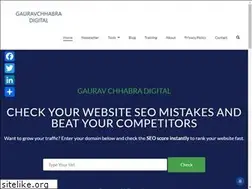 Sites similar to gauravchhabradigital.com