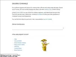 Sites similar to gauravchl.com