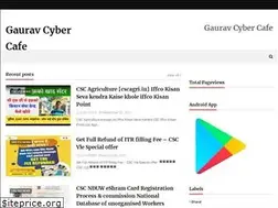 Sites similar to gauravcybercafe.in