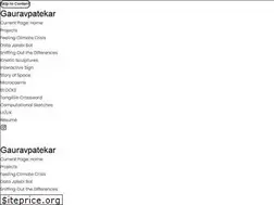 Sites similar to gauravpatekar.in