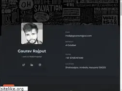 Sites similar to gauravrajput.com