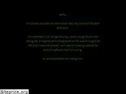 Sites similar to gauravsachdev.github.io