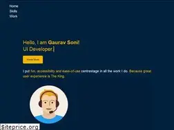 Sites similar to gauravsoni.dev
