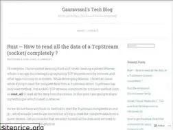 Sites similar to gauravssnl.wordpress.com