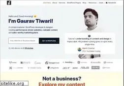 Sites similar to gauravtiwari.org