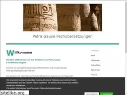 Sites similar to gause-uebersetzungen.de