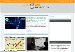 Sites similar to gaussianos.com