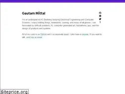 Sites similar to gautam.cc