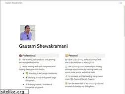 Sites similar to gautam.sh