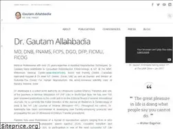 Sites similar to gautamallahbadia.com