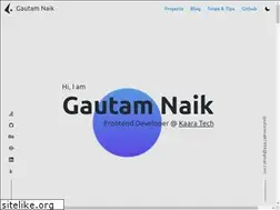 Sites similar to gautamnaik.com