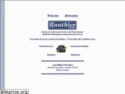 Sites similar to gauthier.com