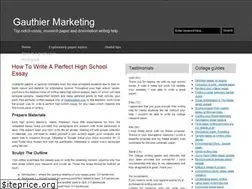 Sites similar to gauthiermarketing.com