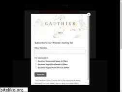 Sites similar to gauthiersoho.co.uk