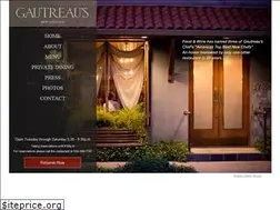 Sites similar to gautreausrestaurant.com
