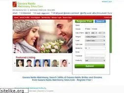 Sites similar to gavaranaidumatrimonysites.com
