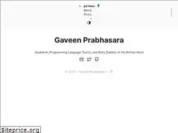 Sites similar to gaveen.me