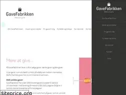 Sites similar to gavefabrikken.dk