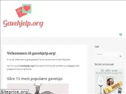 Sites similar to gavehjelp.org