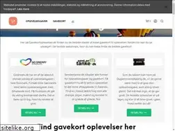 Sites similar to gavekortoplevelser.dk