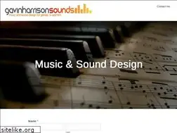 Sites similar to gavinharrisonsounds.com