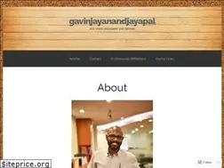 Sites similar to gavinjayapal.wordpress.com