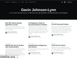 Sites similar to gavinjl.me