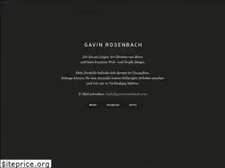 Sites similar to gavinrosenbach.com