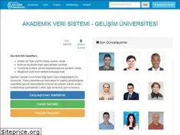 Sites similar to gavsis.gelisim.edu.tr