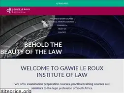 Sites similar to gawieleroux.co.za