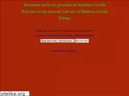 Sites similar to gawlik.fr